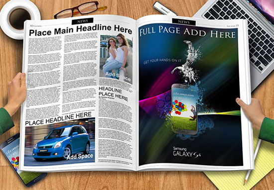 Download 35+ Best Free Newspaper Mockup Psd & Designed Templates