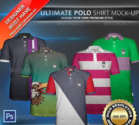 ultimate Polo Shirt Mock-Up