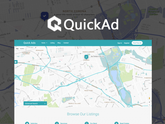 Quickad Classified Ads Php Script