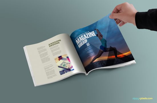 Download 15+ Best Square Book & Magazine PSD Mockup