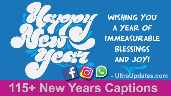 115 New Year 2020 Captions For Instagram Fb Whatsapp