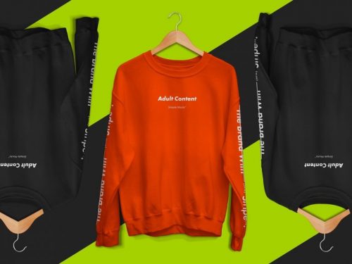 Unisex Sweatshirt Mockup