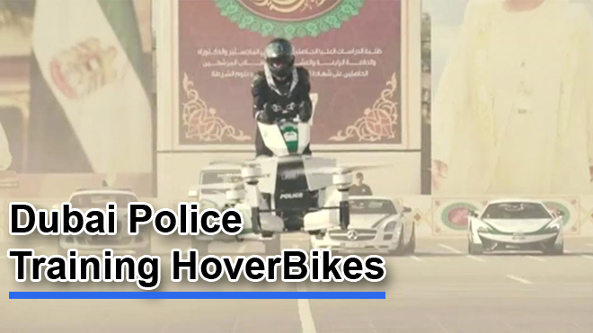 Dubai police hoverbike