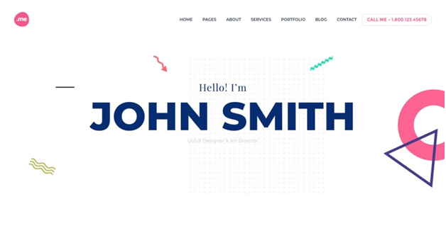 me wp theme for online resume