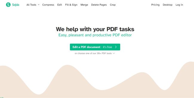 best online pdf editor merge