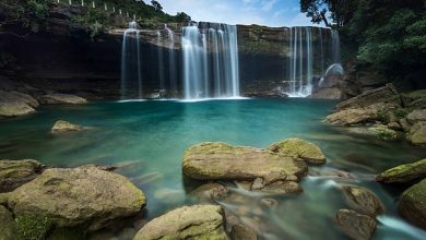 Meghalaya waterfalls images