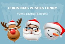 Funny Christmas sayings & poems