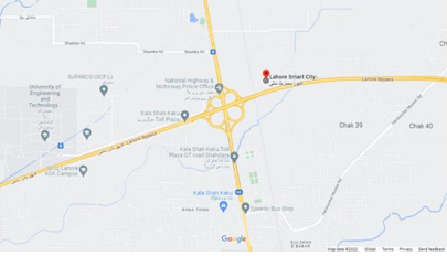 Lahore Smart City Location