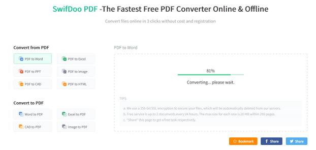 Online Conversion