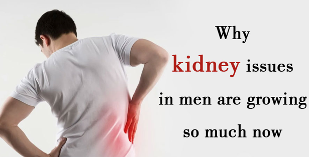 Why kidney issues in men are growing so much now