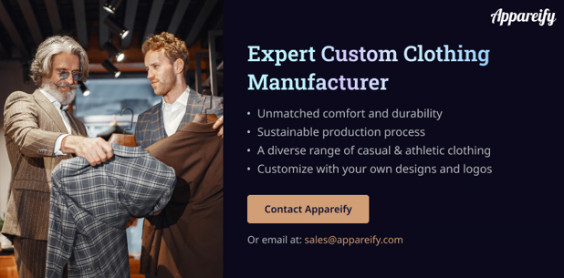 What T-shirt Manufacturing Services Does Appareify Provide