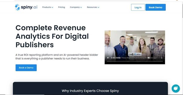 Spiny.ai small business software