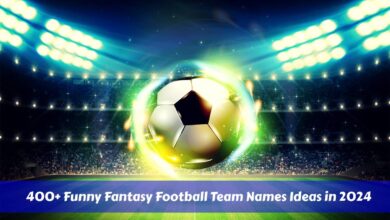 400+ Funny Fantasy Football Team Names Ideas in 2024