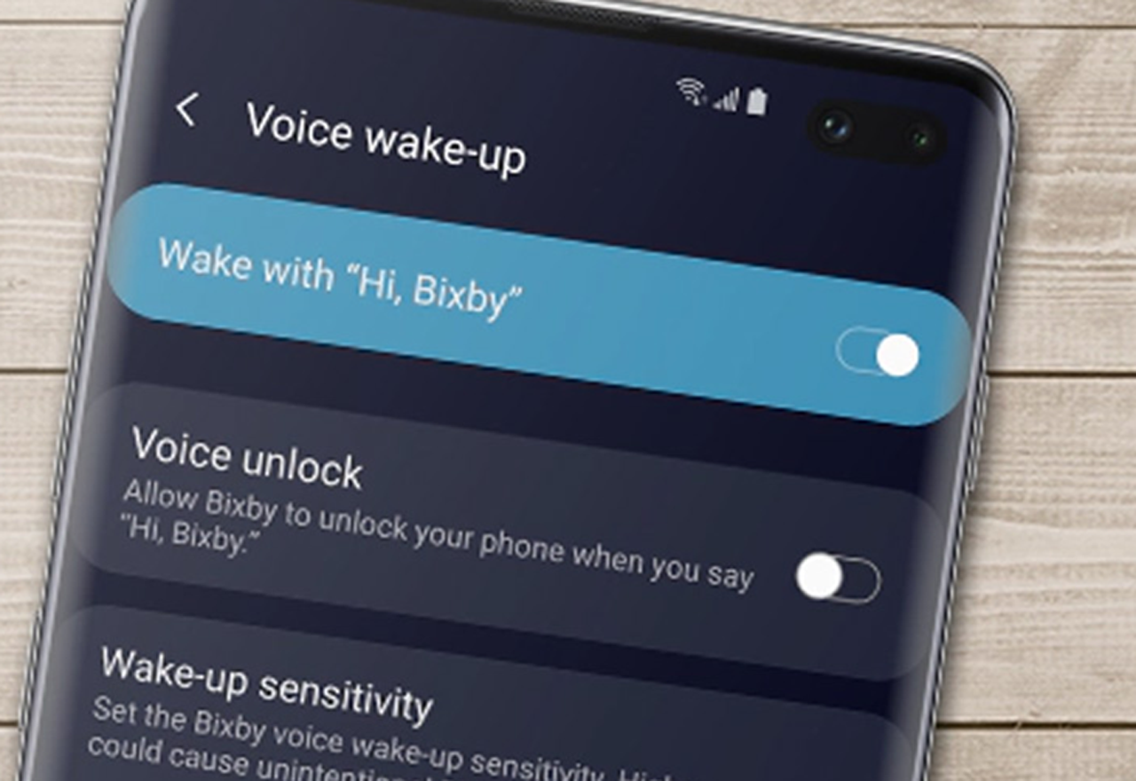 Voice Command Unlock