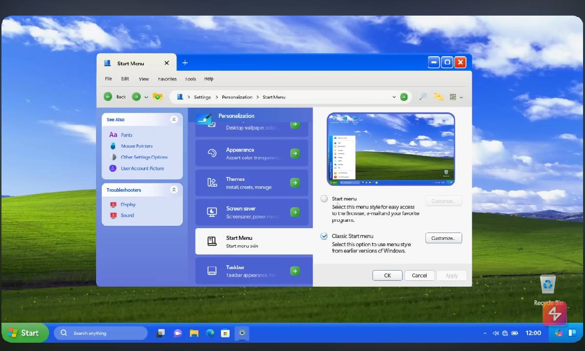 Windows XP 2024 Edition is the final boss of fantasy OSes