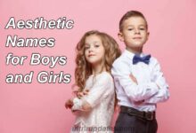 Aesthetic Names for Boys and Girls