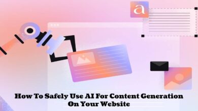 How To Safely Use AI For Content Generation On Your Website