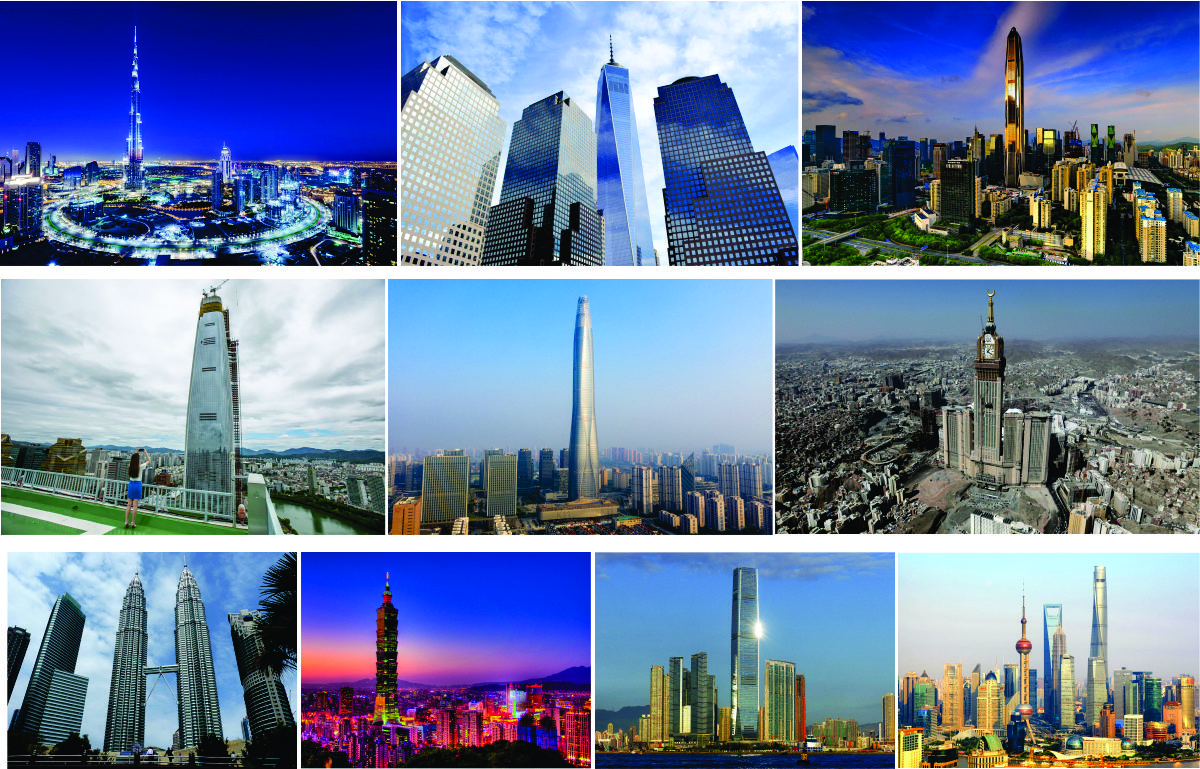 10 Jaw-Dropping Structures Among the World's Tallest Buildings