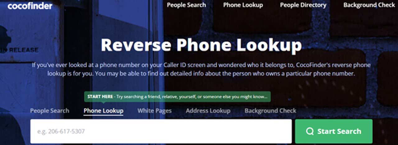 CocoFinder Top Free Reverse Phone Lookup Tool