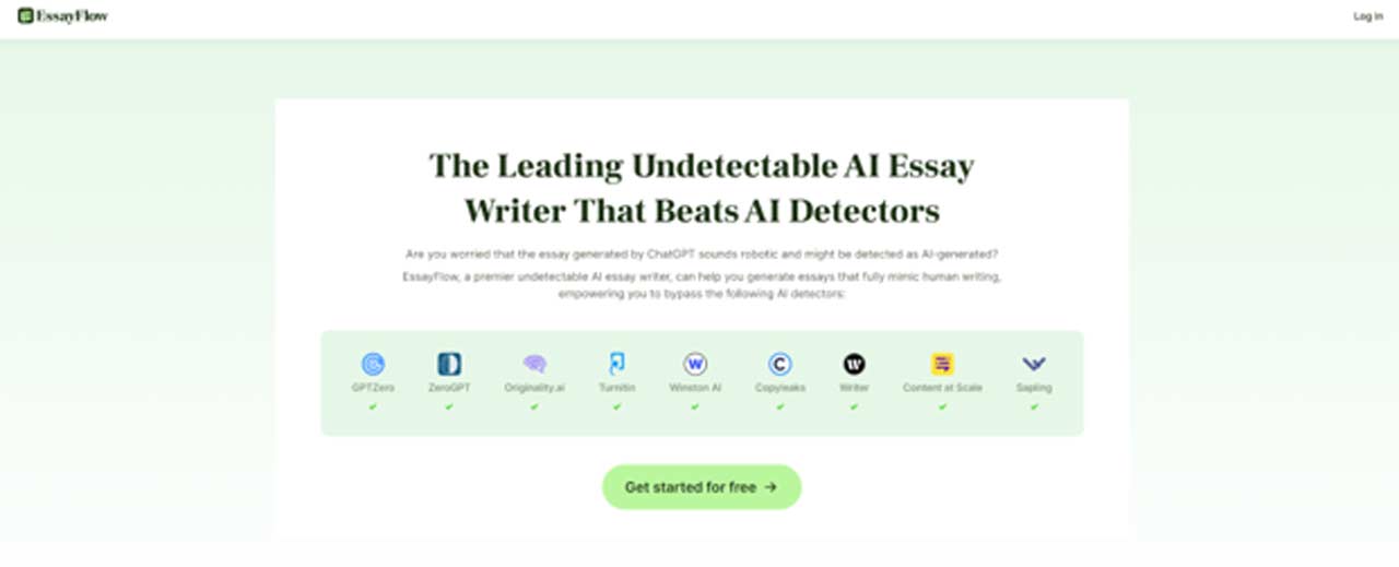 EssayFlow: Redefining the Standard for AI Essay Writing